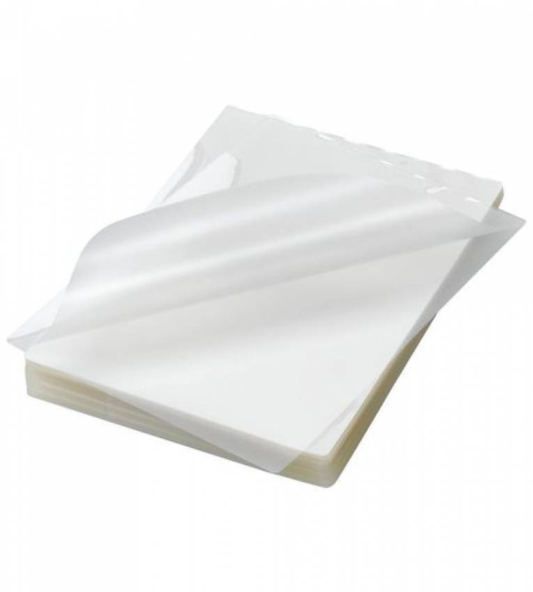 Pochettes de plastification Brillant  A4 (303 x216 mm) 100 mic -100 pièces